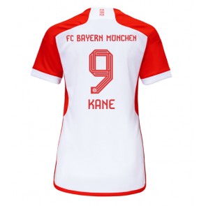 Bayern Munich Harry Kane #9 Replica Home Stadium Shirt for Women 2023-24 Short Sleeve